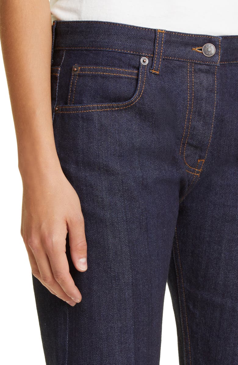 The Row Riaco Selvedge Straight Leg Jeans, Alternate, color,