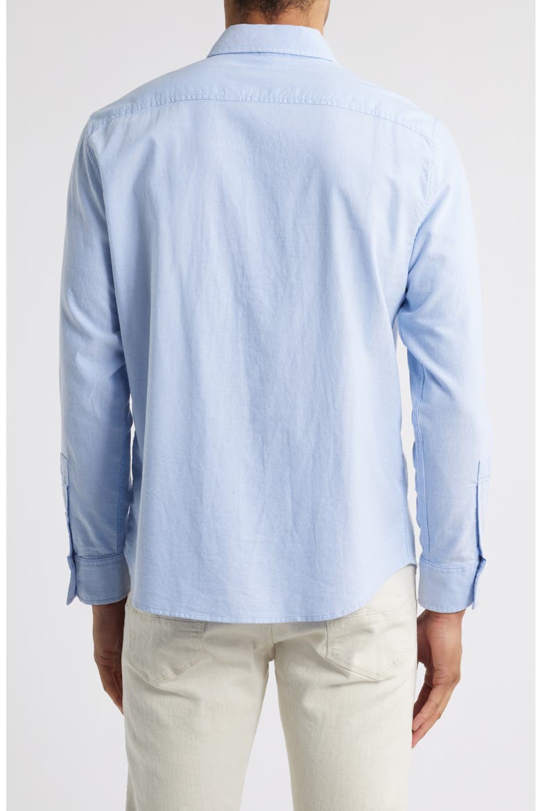 Salty Oxford Dress Shirt, Alternate, color, LIGHT BLUE