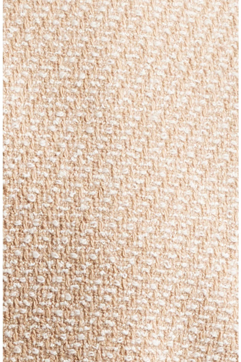 Bartlet Cotton Blend Metallic Tweed Vest, Alternate, color, BEIGE
