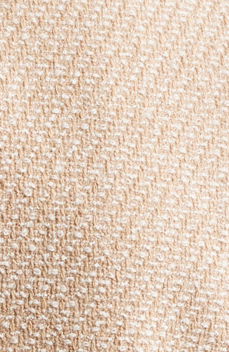 rag & bone Bartlet Cotton Blend Metallic Tweed Vest, Alternate, color, Beige