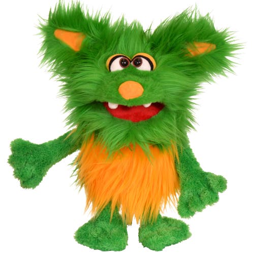 Living Puppets Rocky The Green Friendly Monster 16 Inch Plush Hand Puppet  product