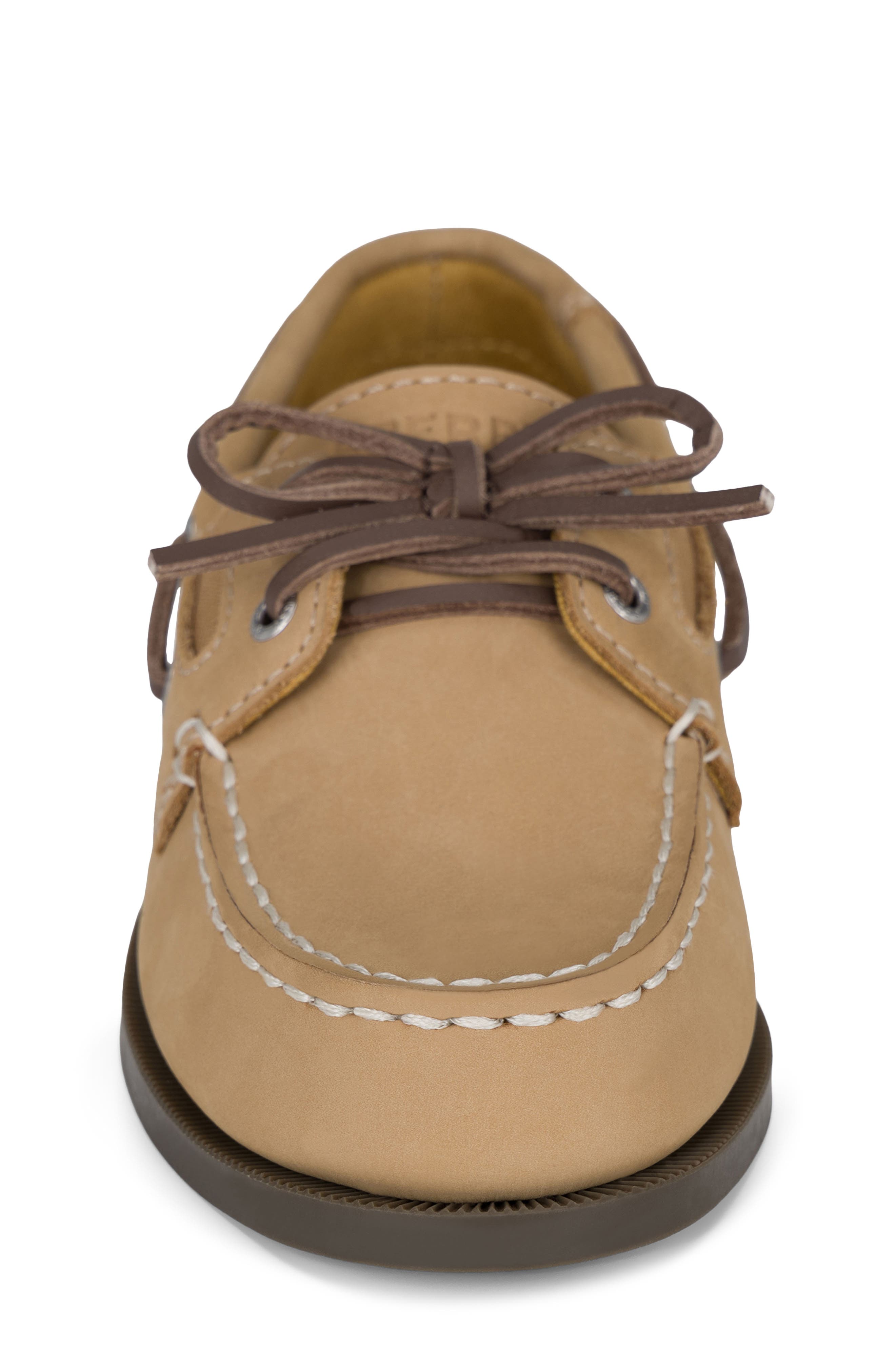 Kids' Authentic Original Boat Shoe, Alternate, color, SAHARA TAN