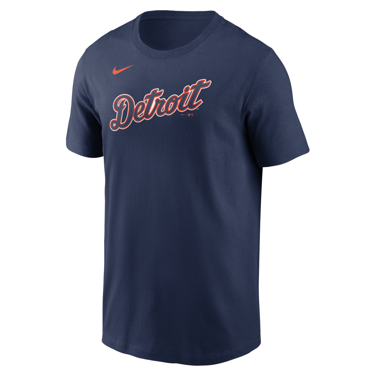 Men's Nike  Navy Detroit Tigers Alternate Wordmark T-Shirt - image 2