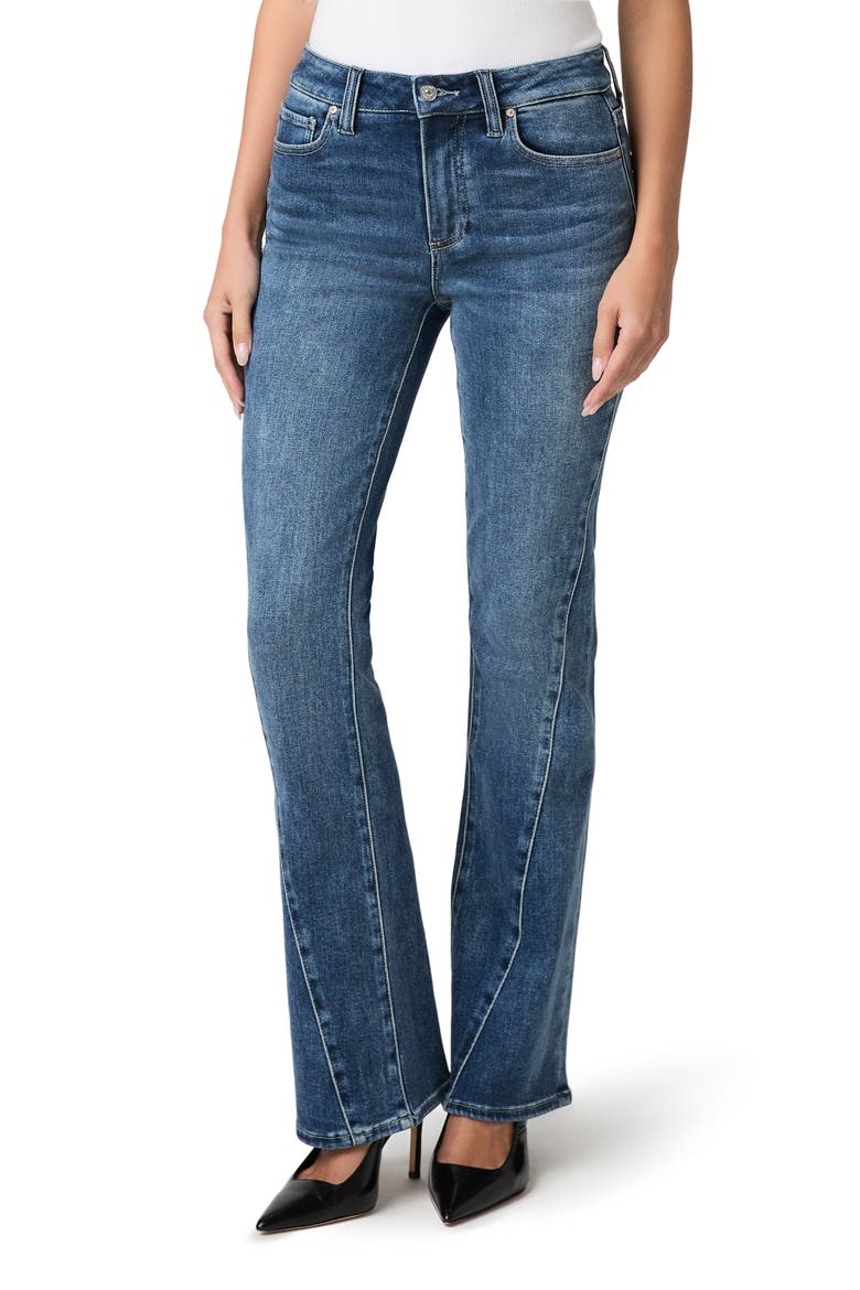 Laurel Canyon Twisted Seam Bootcut Jeans, Main, color, BOWERY