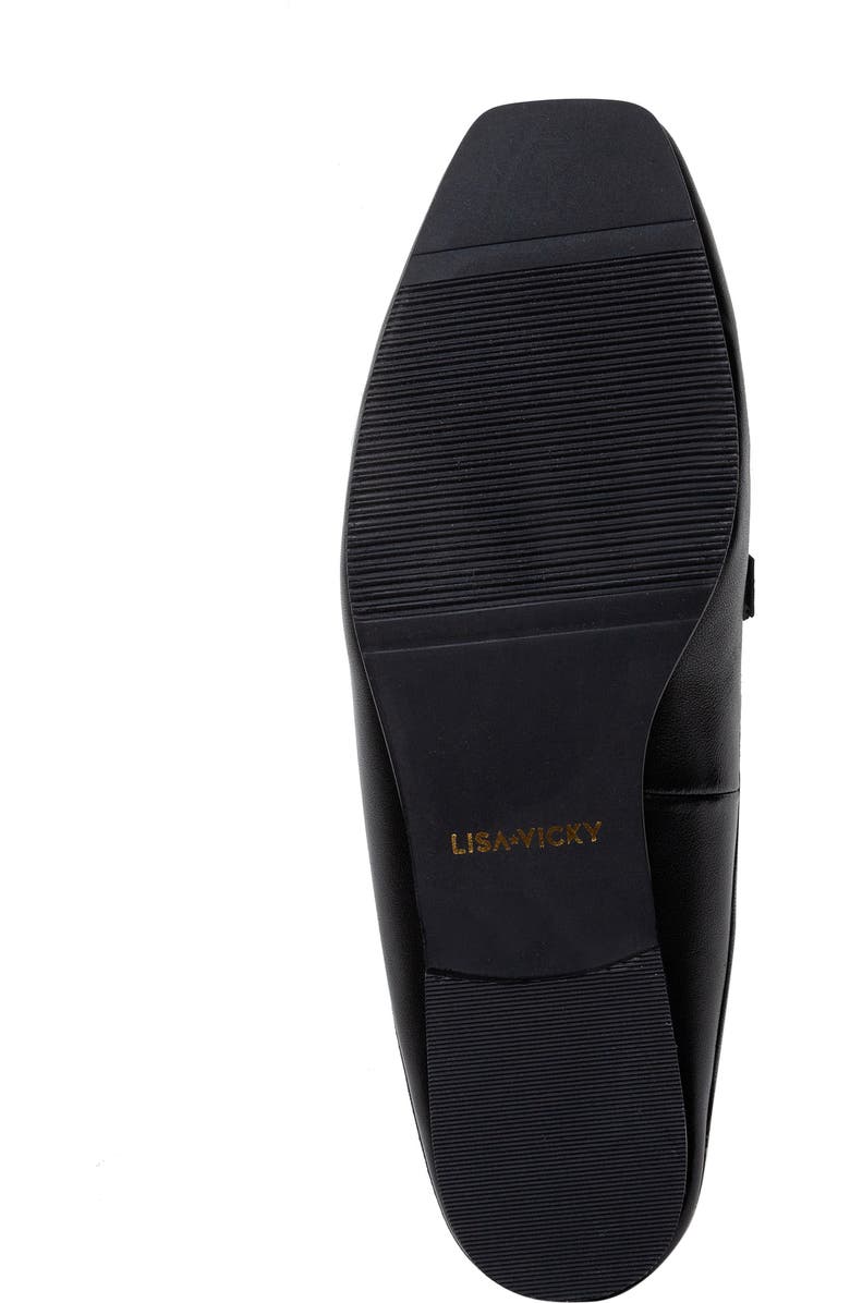 Lisa Vicky Zip-V Square Toe Mule, Alternate, color,