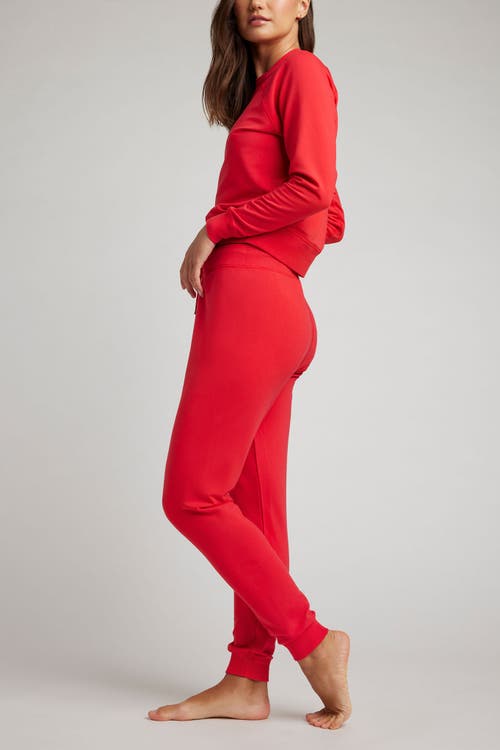 Negative Underwear Club Jogger In Cherry
