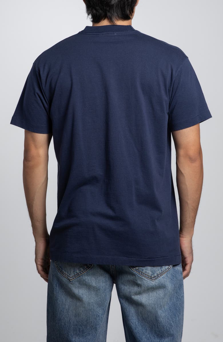 Elwood Vintage Fraternal Order Police Tee, Alternate, color, Navy