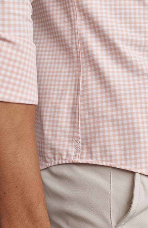 Rhone State Of Mind Check Slim Fit Button-up Shirt