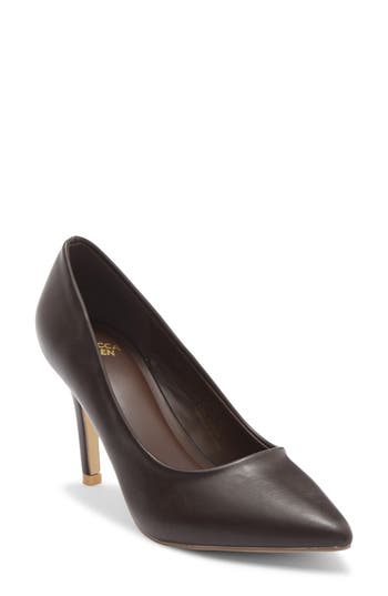 Rebecca Allen Pointed Toe Pump In Brown