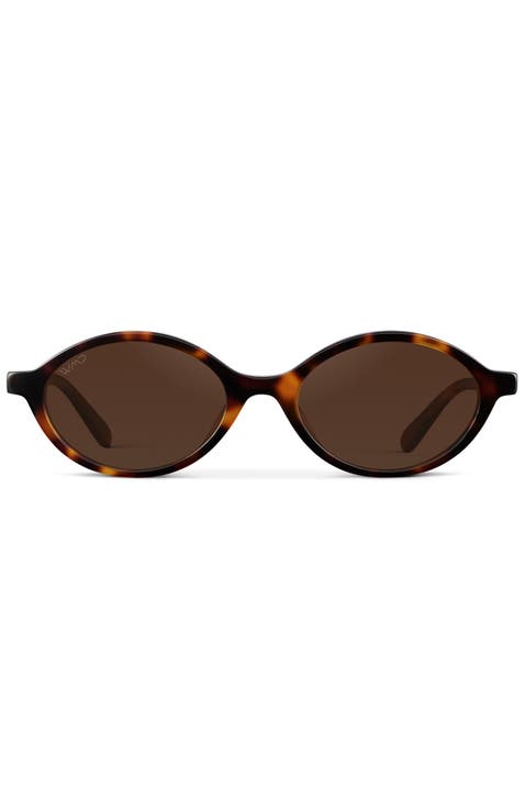 Selene - 49mm Classic Oval Sunglasses