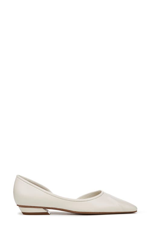 Sarto By Franco Sarto Debrah Half D'orsay Flat In White