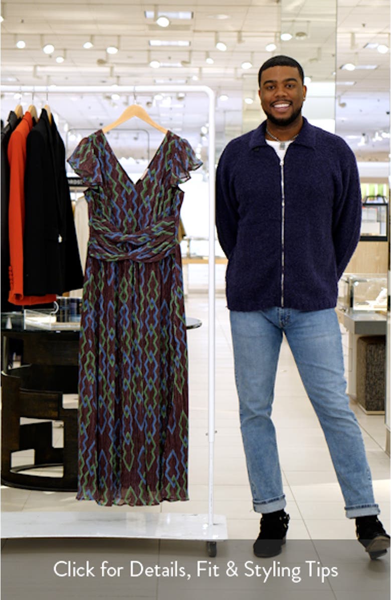 Byanca Print Maxi Dress, sales video thumbnail