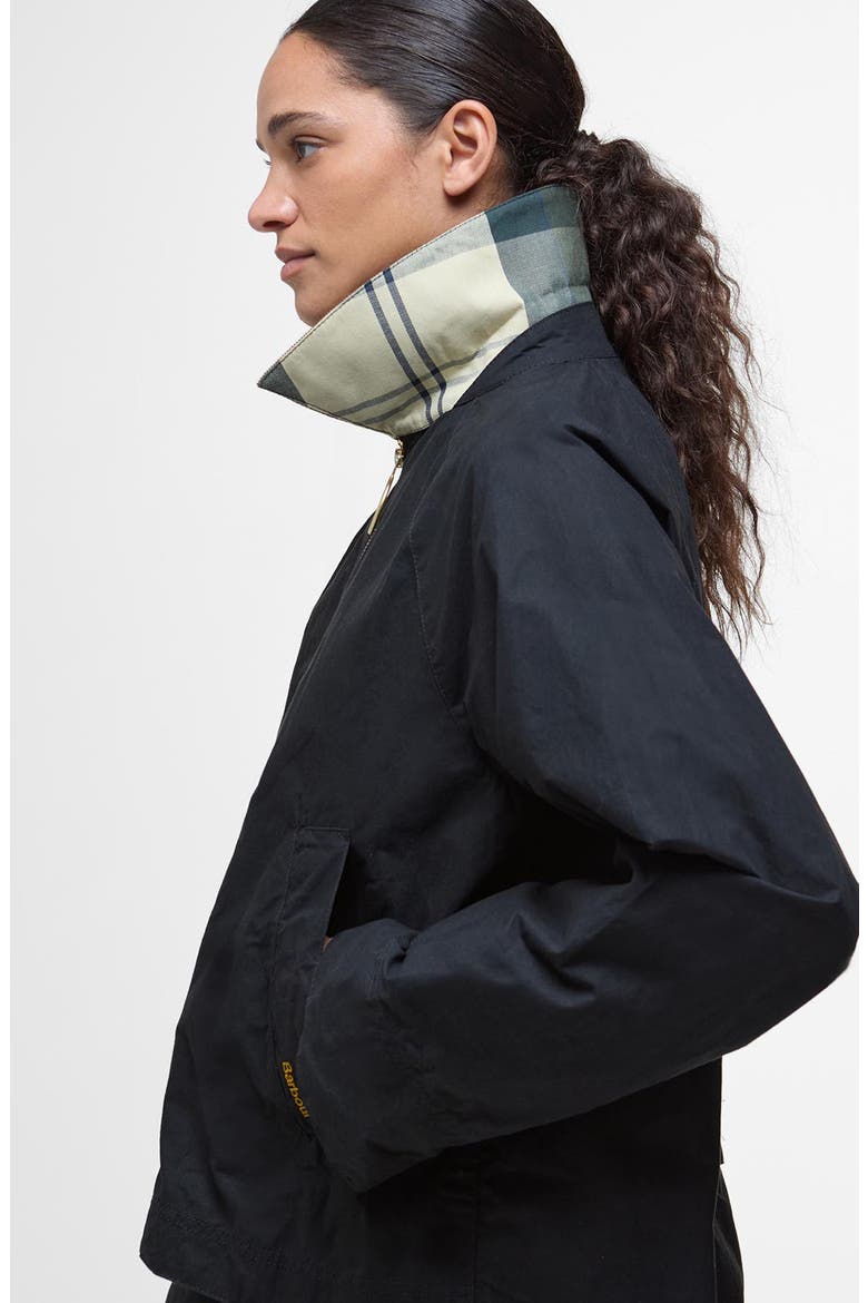 Catlin Showerproof Jacket, Alternate, color, BLACK ANCIENT