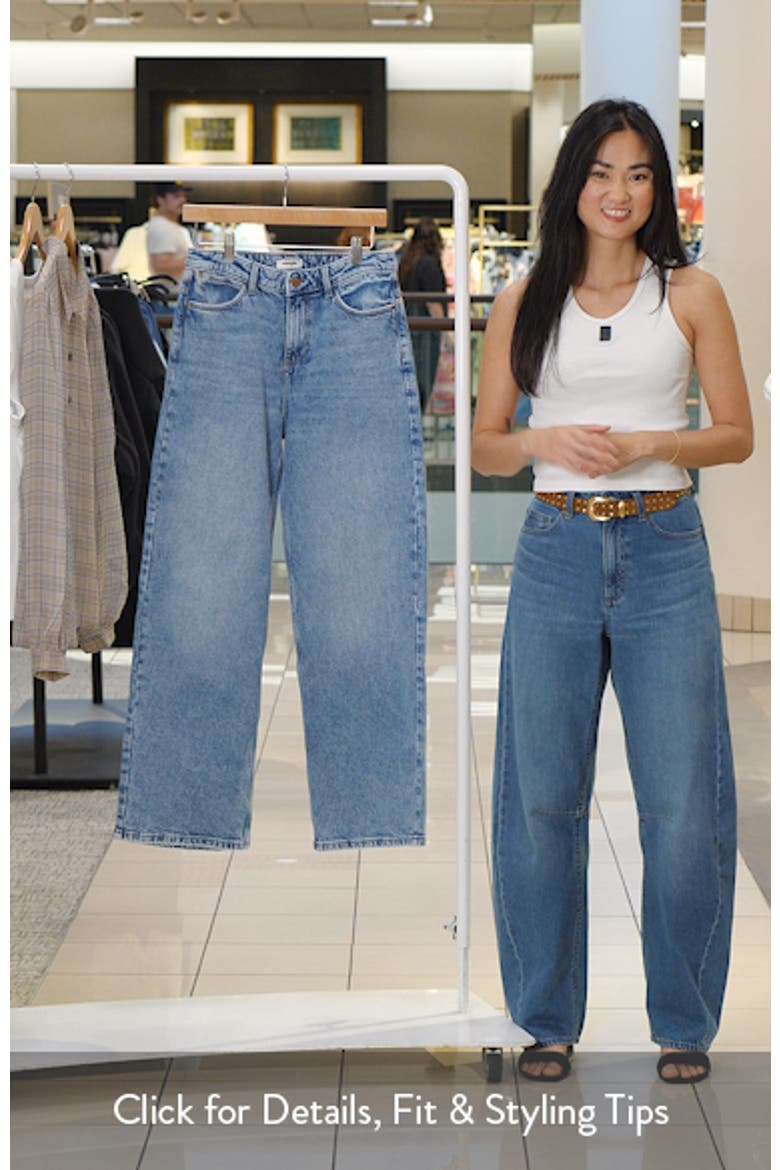 Loose Straight Leg Jeans video