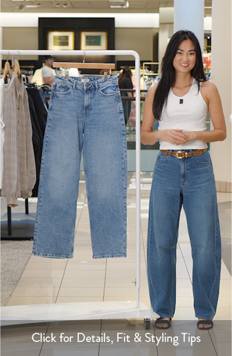 Loose Straight Leg Jeans, sales video thumbnail