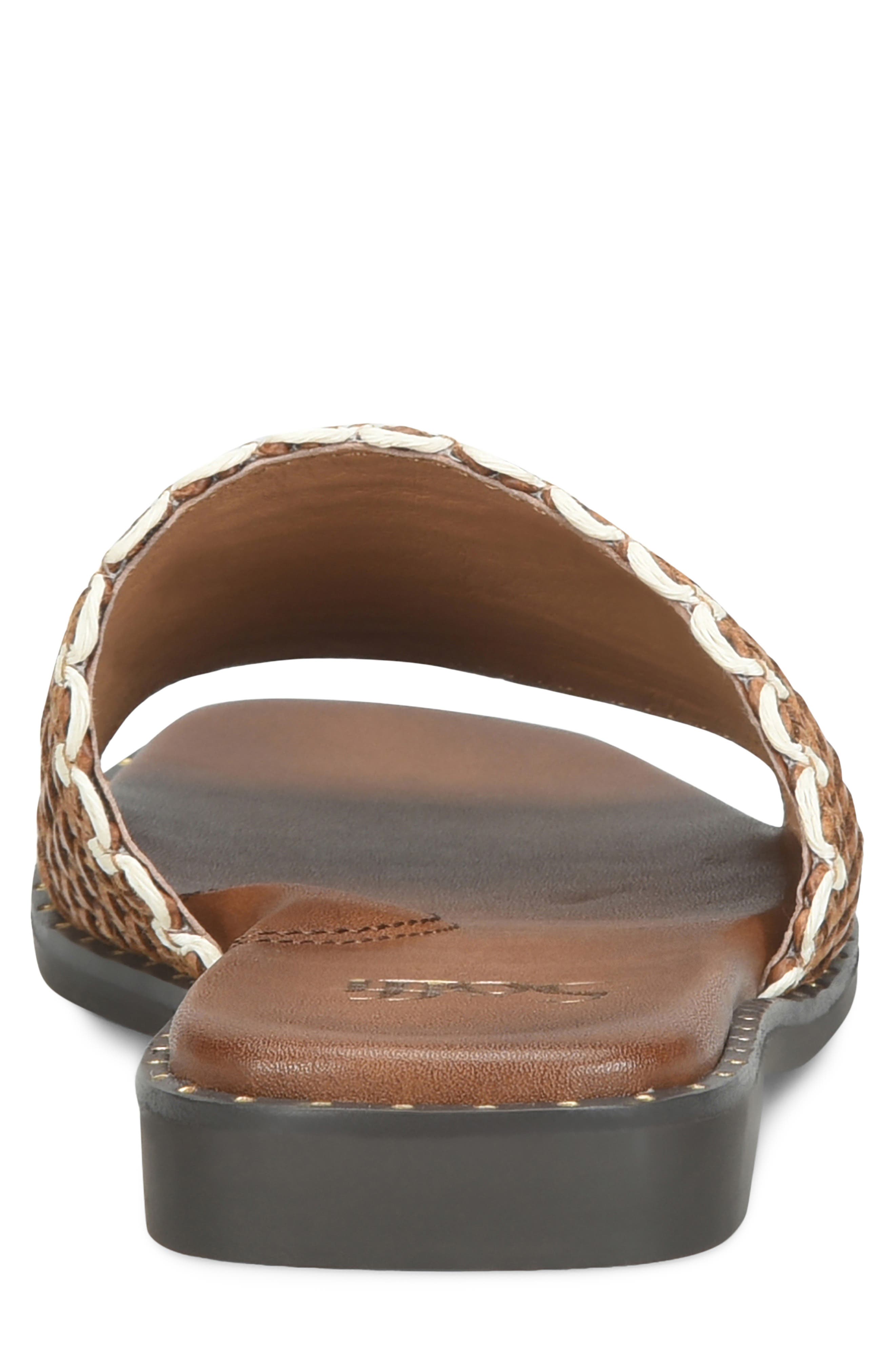 Söfft Elsa Slide Sandal, Alternate, color, Brown