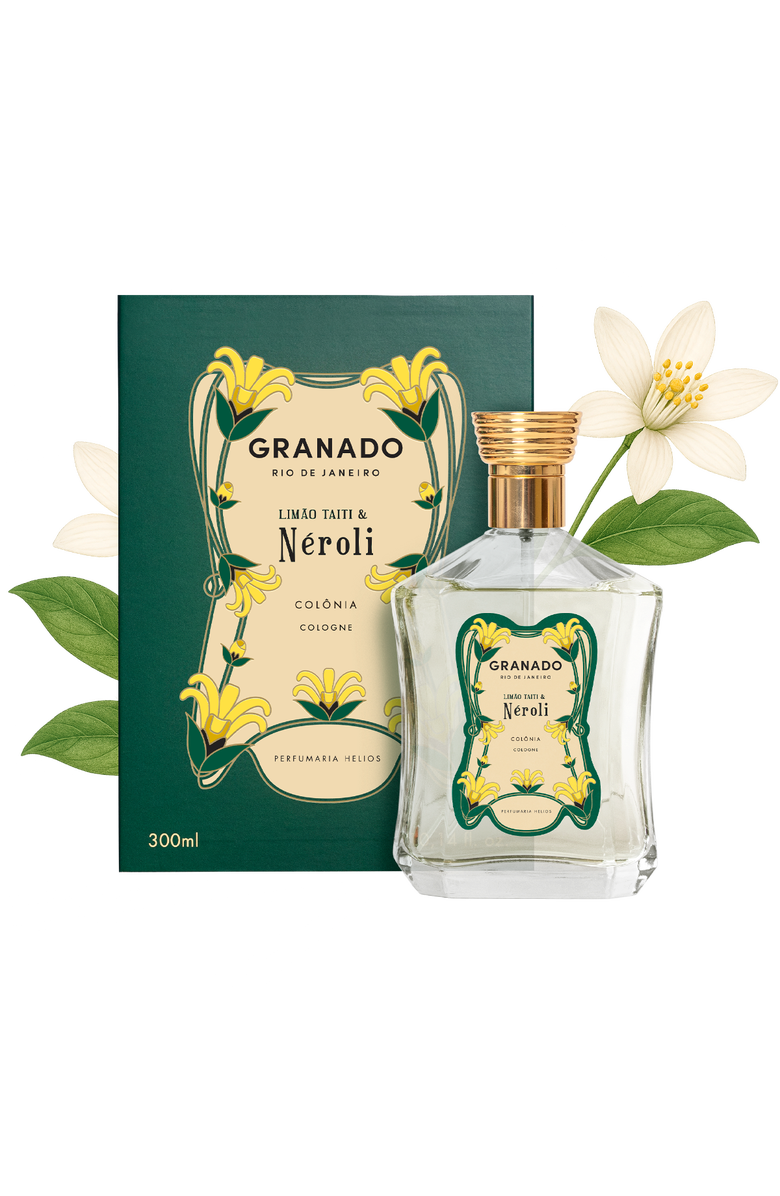 GRANADO Limão Taiti & Néroli Eau de Cologne 300ml, Alternate, color, Clear