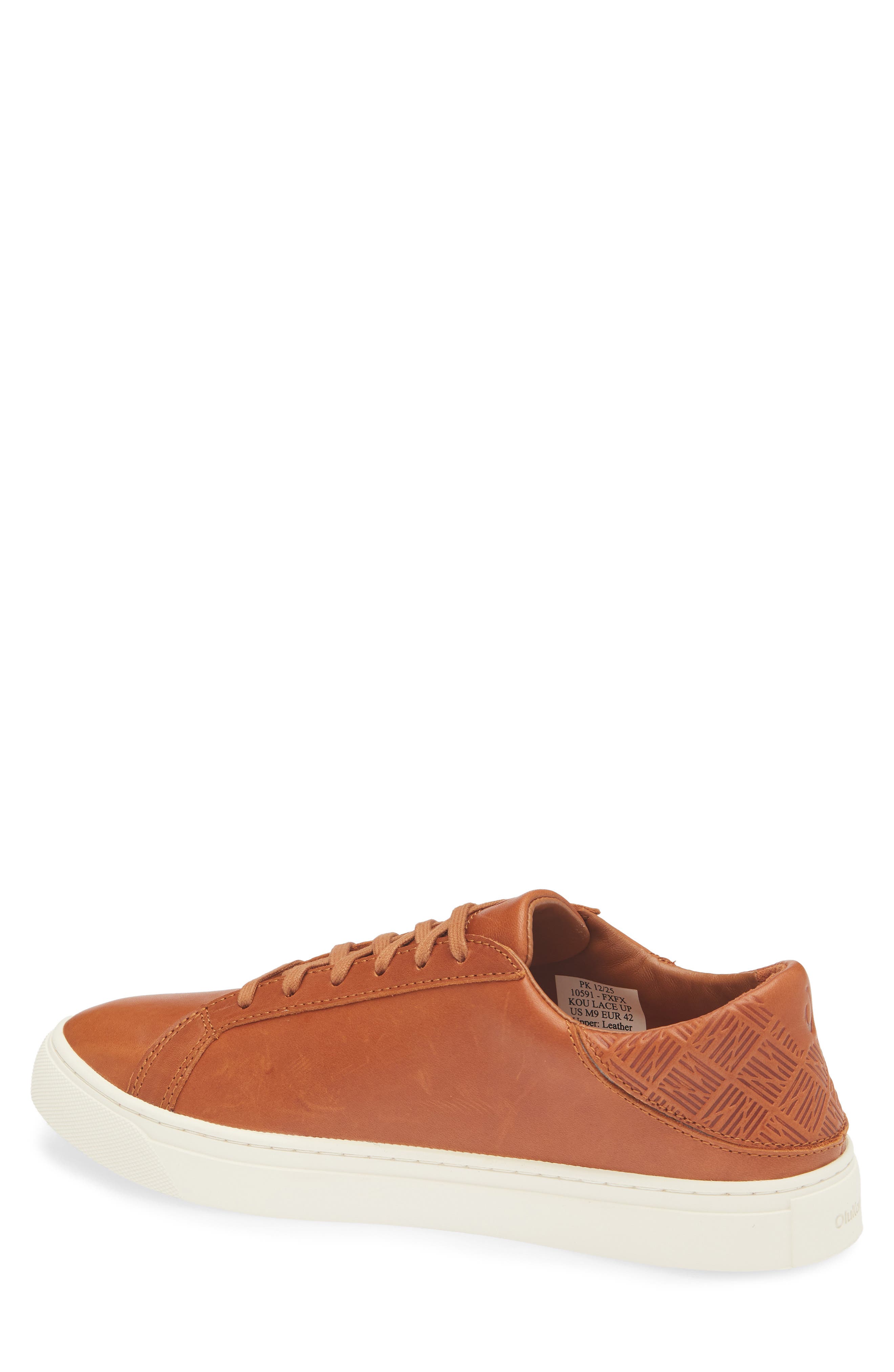 Kou Leather Sneaker, Alternate, color, FOX / FOX