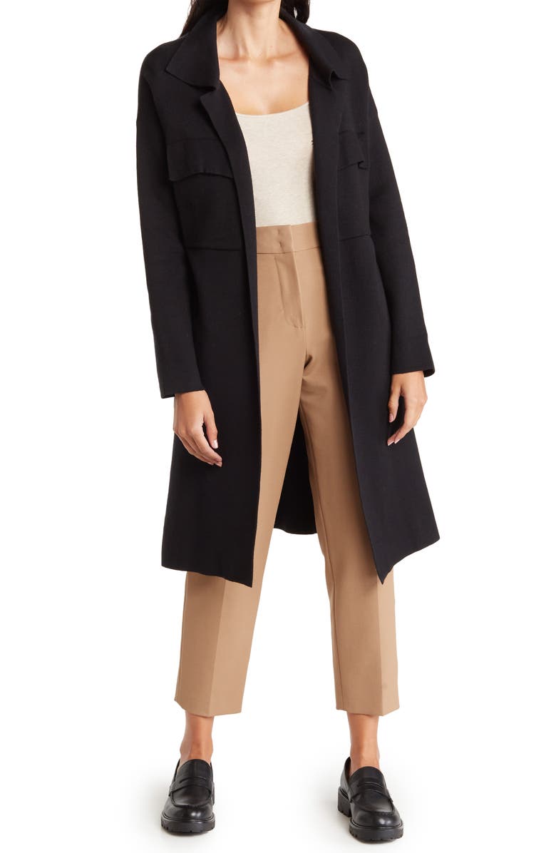 BY DESIGN Lola Long Double Knit Sweater, Main, color,