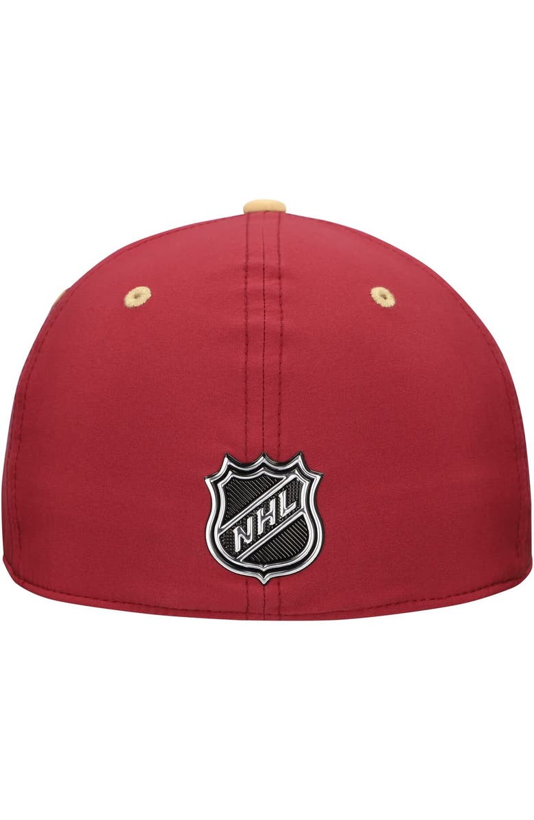 FANATICS Men's Fanatics  Garnet/Yellow Arizona Coyotes Flex Hat, Alternate, color, Garnet