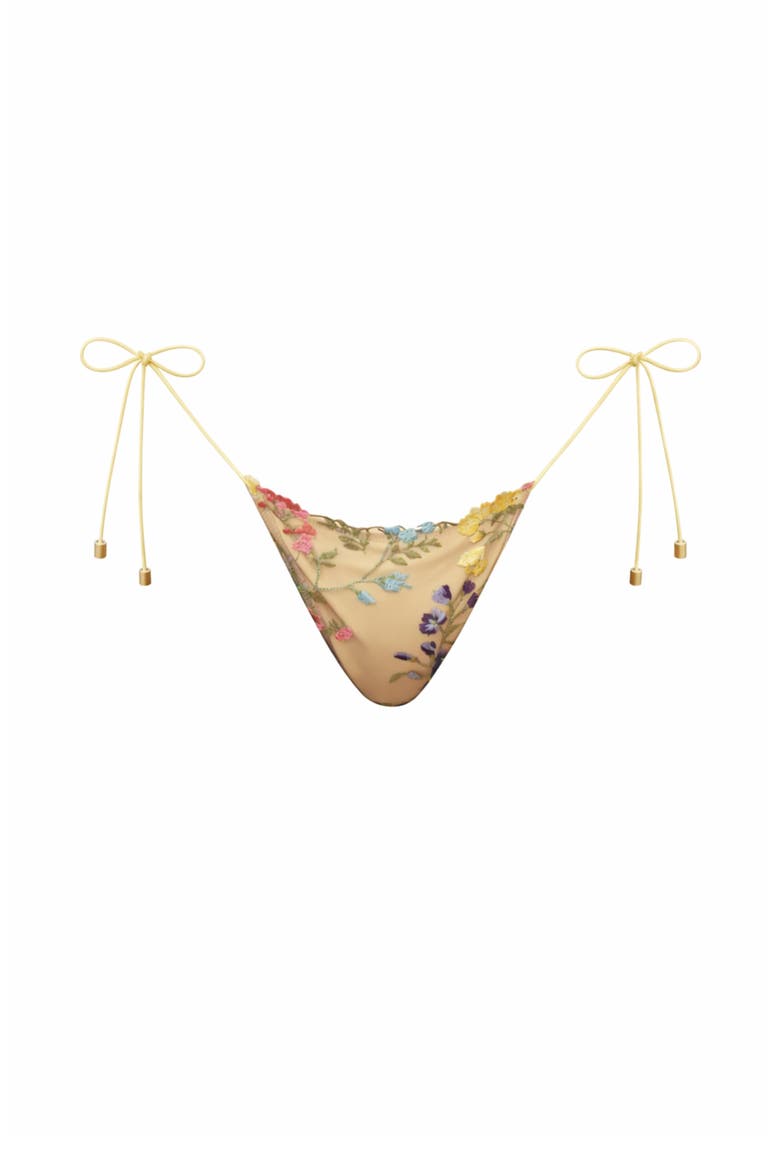 Lani Thin String Bottom, Main, color, Yellow