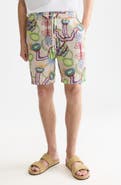 Scotch & Soda Relaxed Fit Bermuda Shorts