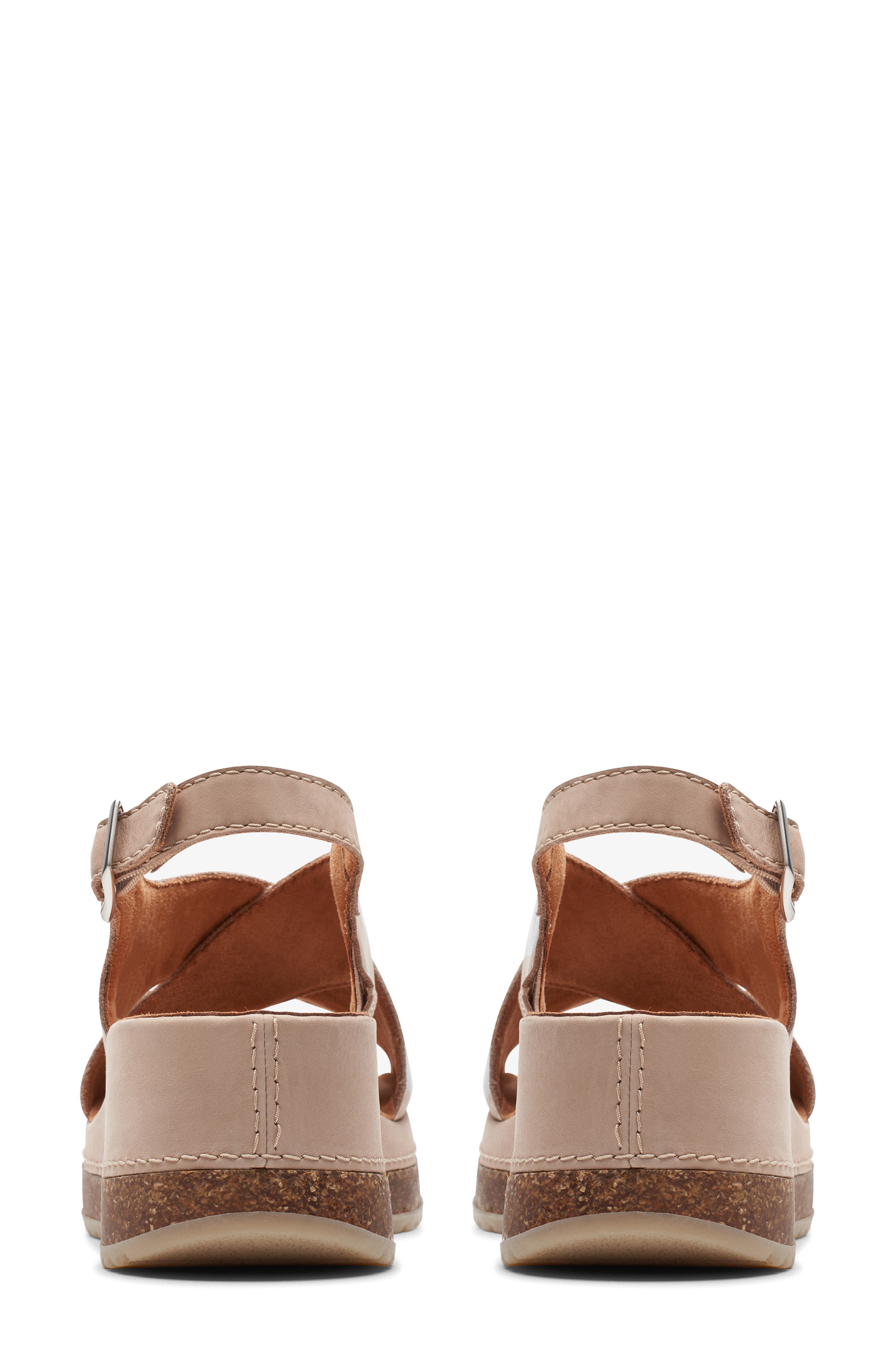 Clarks<sup>®</sup> Kassanda Step Wedge Sandal, Alternate, color, 