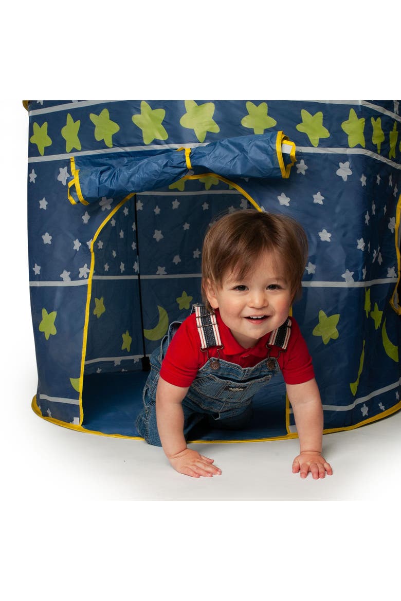 Blue Fantasy Castle Play Tent | 54 x 41 Inches, Alternate, color, Blue