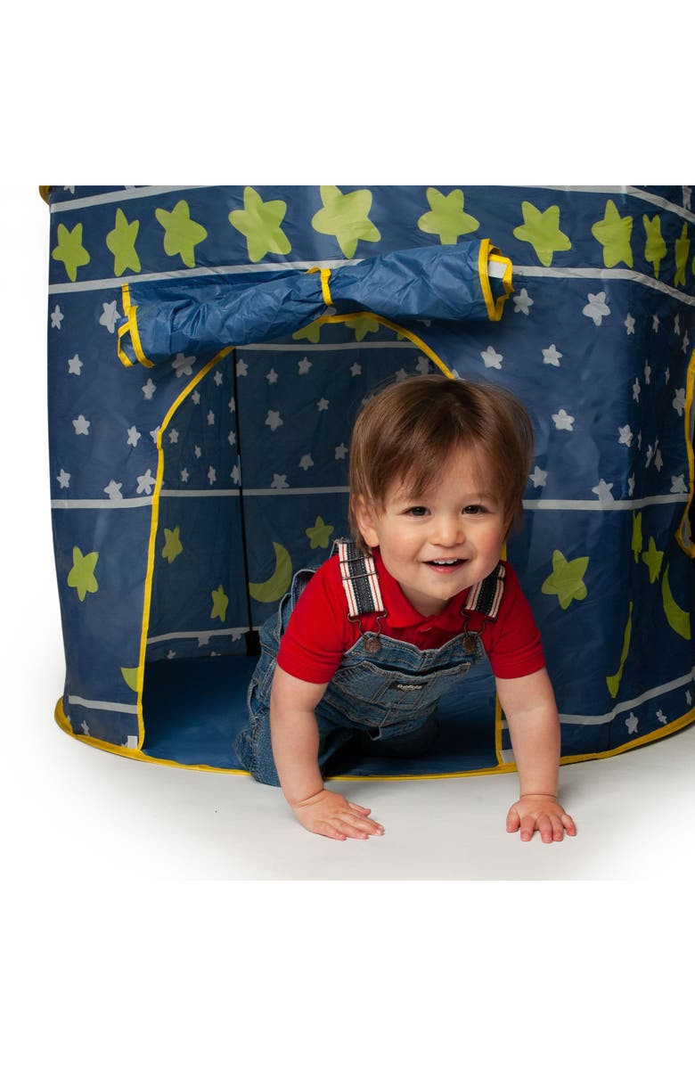 Toynk Blue Fantasy Castle Play Tent | 54 x 41 Inches, Alternate, color, Blue