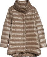 Herno Amelia Water Resistant High-Low Down Jacket | Nordstrom