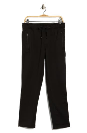 90 Degree By Reflex Tricot Oxford Elite Joggers In Black