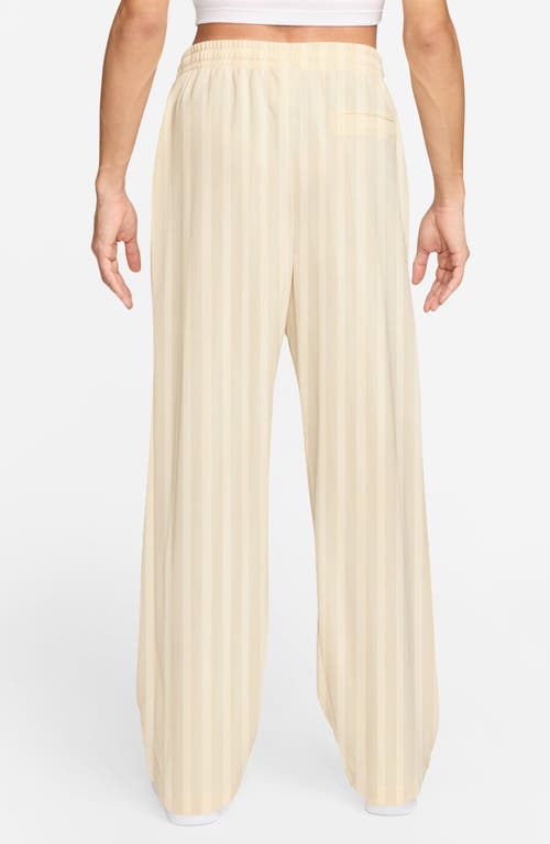 Nike Stripe Jacquard Track Pants In Neutral