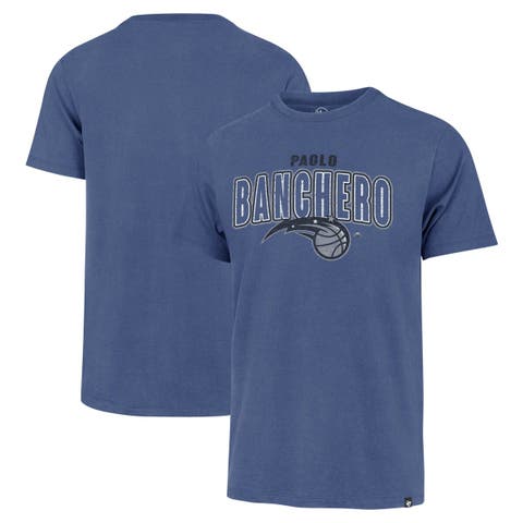 Men's '47 Paolo Banchero Blue Orlando Magic Player Logo Vintage T-Shirt