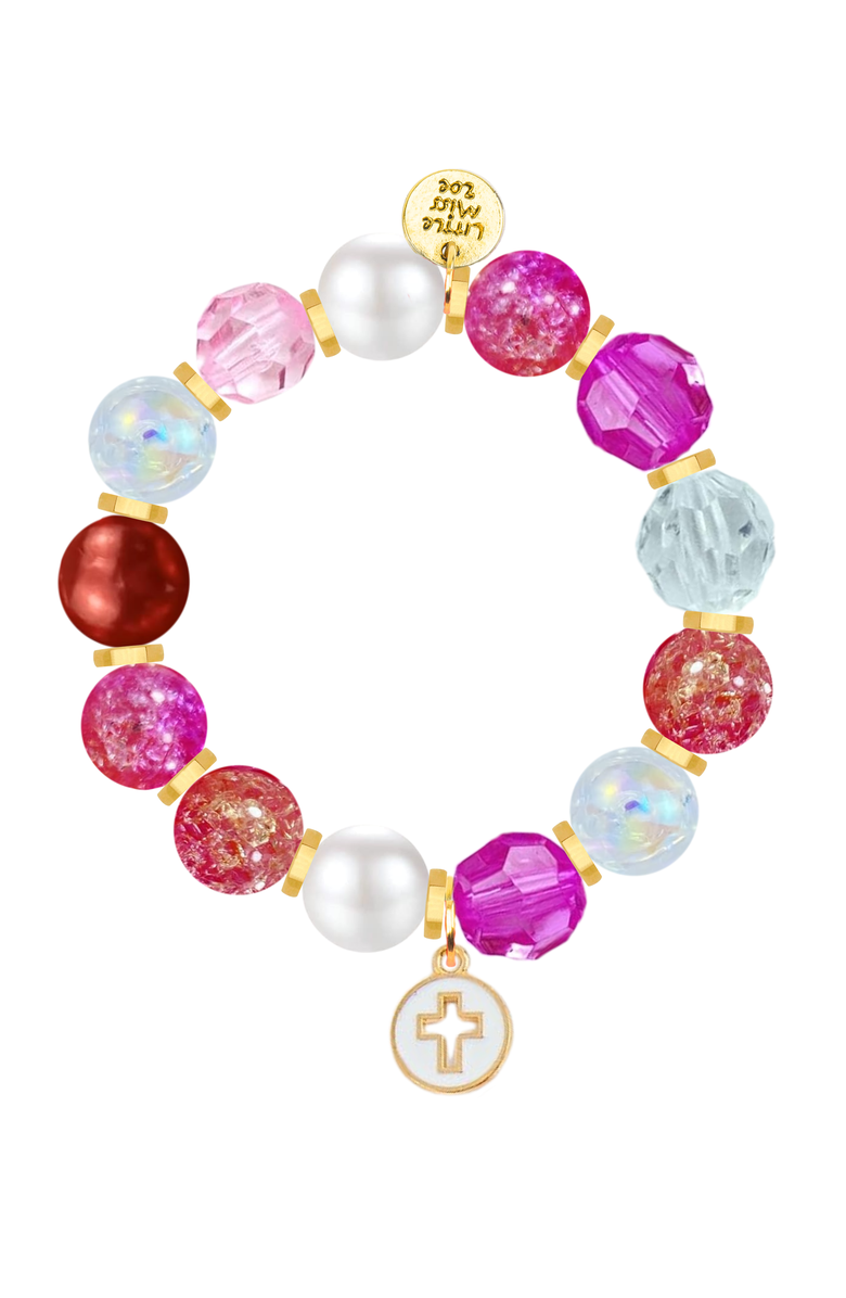 Little Miss Zoe Kids Bracelet Gift Box, Alternate, color, Pink