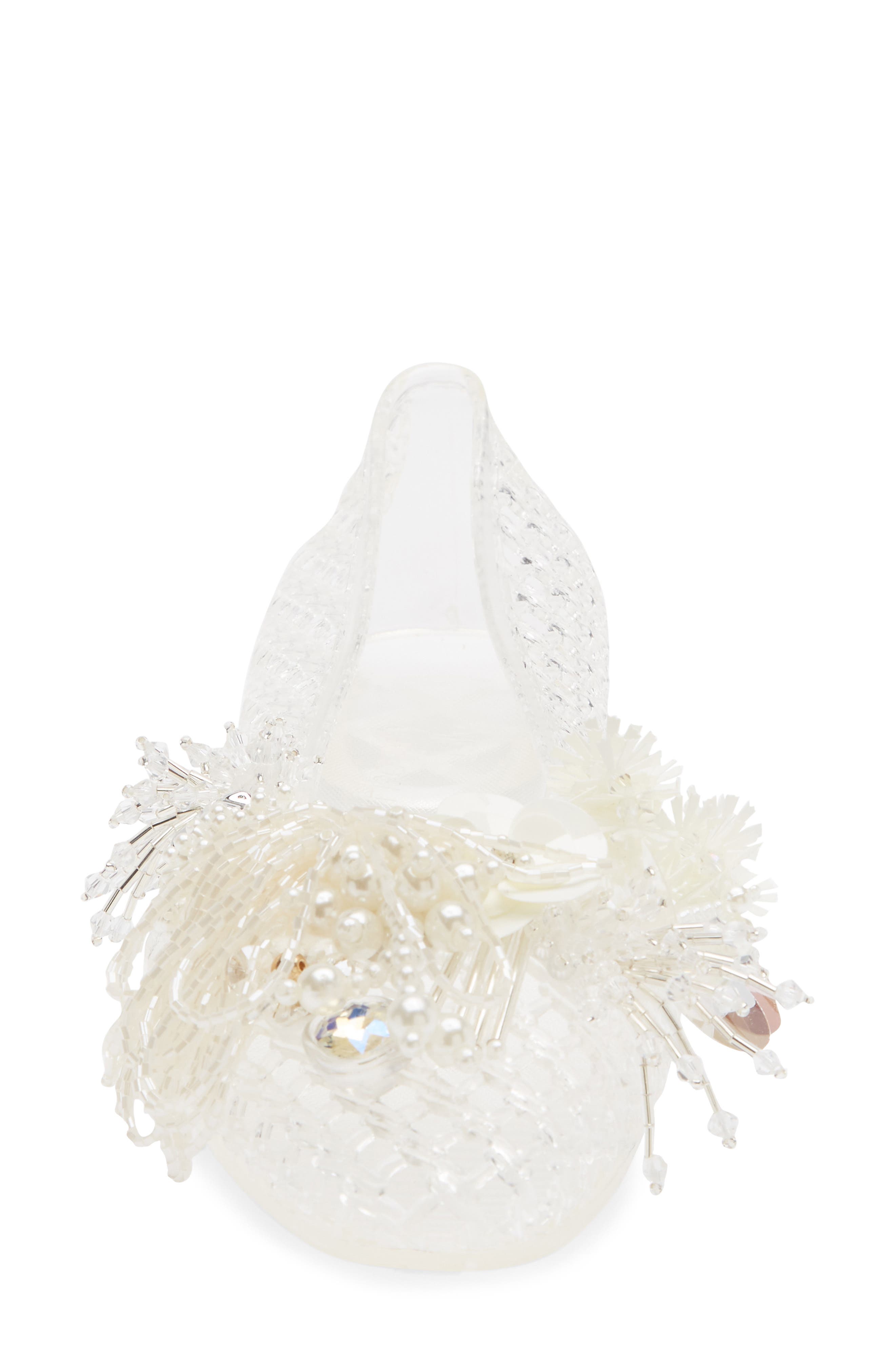 HEAVENLY JELLY Glam Jelly Ballet Flat, Alternate, color, Clear
