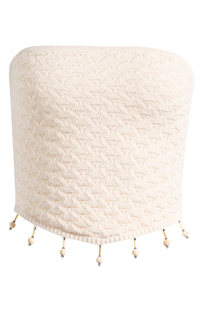 PacSun Phoebe Knit Tube Top, Main, color, Ivory