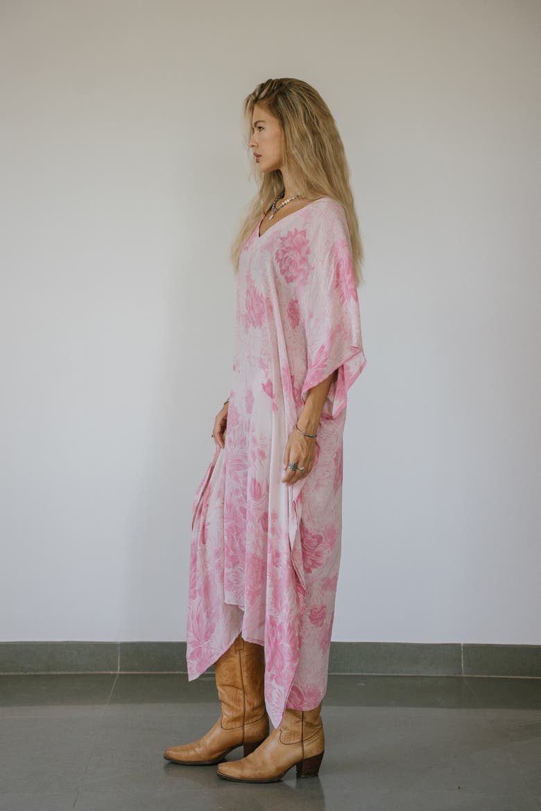 Long Caftan Juniper, Alternate, color, Pink