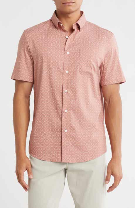 Faherty Movement Short Sleeve Button-Up Shirt