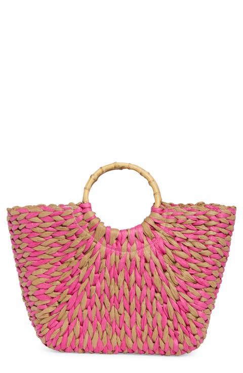 East/West Straw Tote