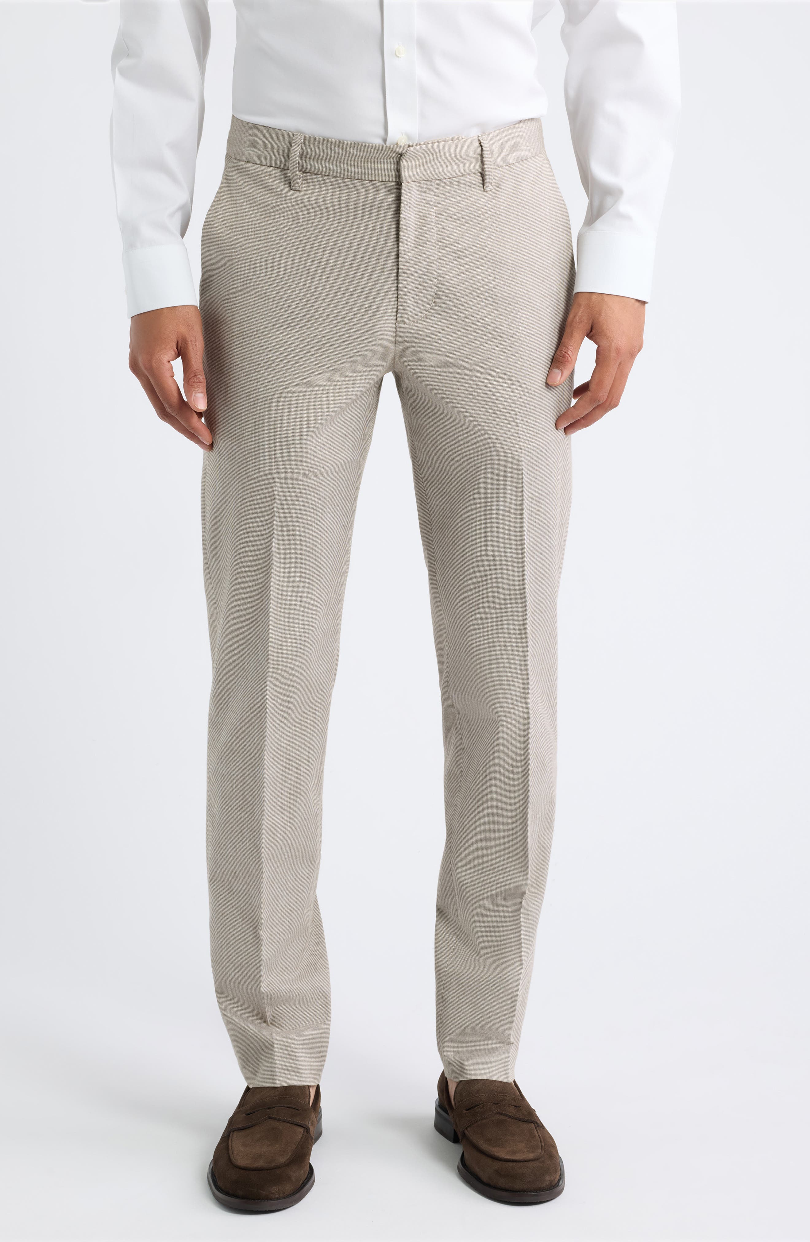 TAN HOUNDSTOOTH