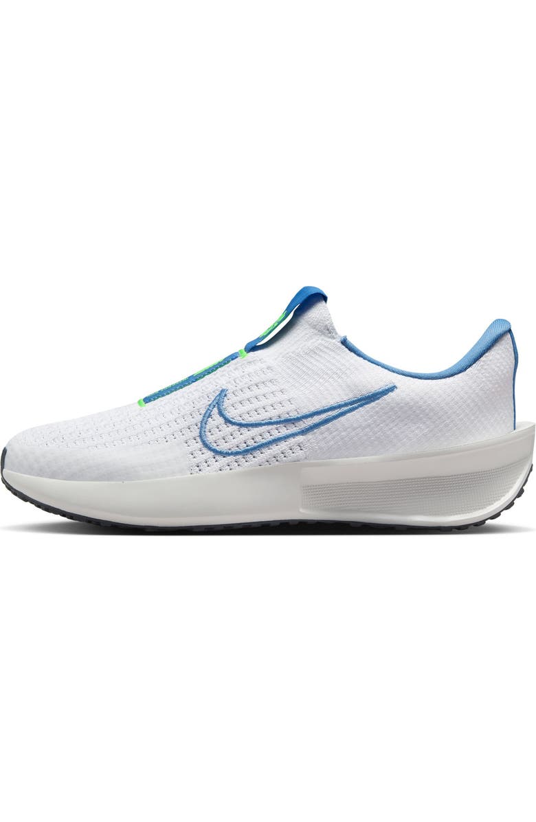 Nike Interact Run EasyOn Running Sneaker, Alternate, color, White /Blue Beyond