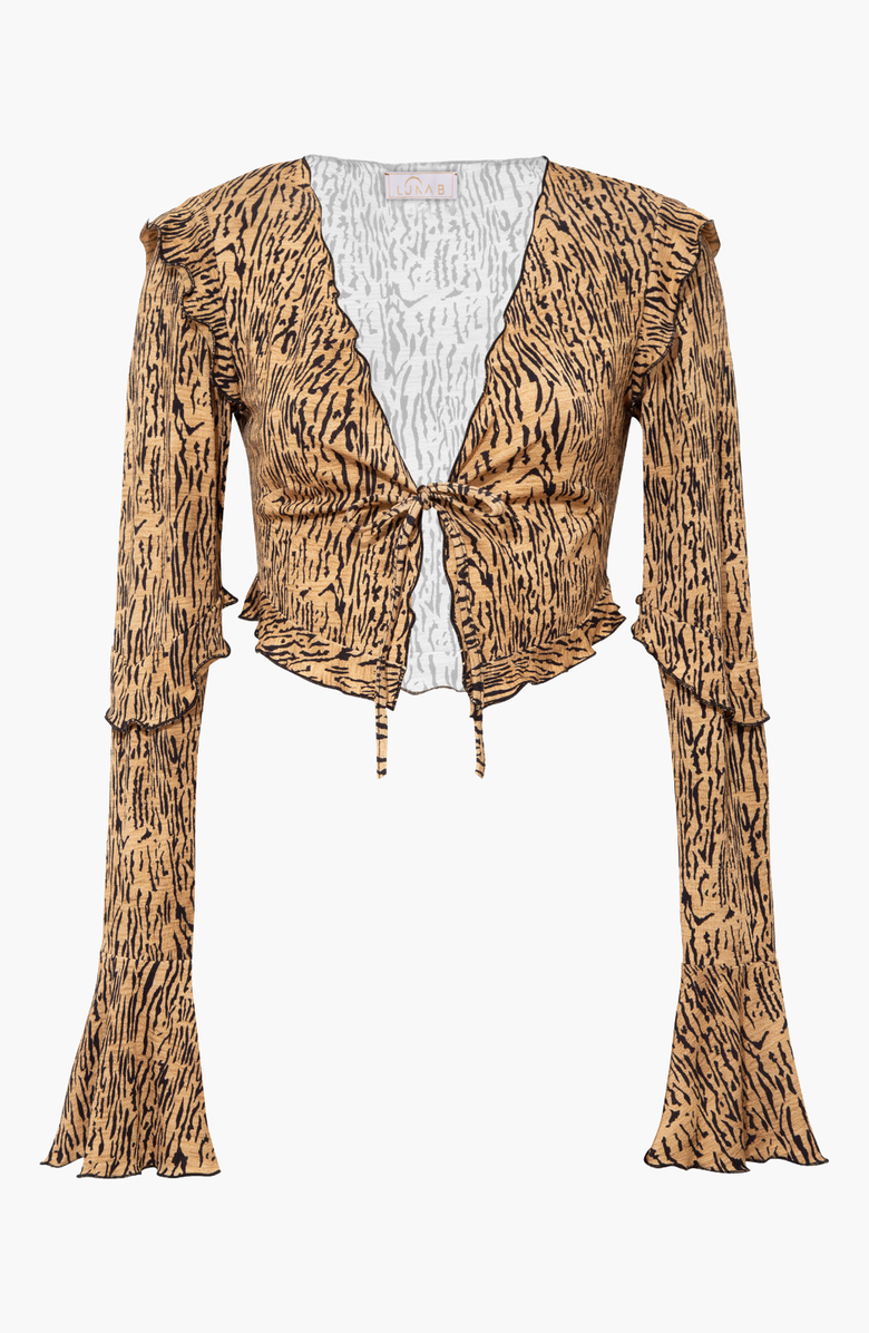 Luna B JULIA TOP, Main, color, Printed Leopard