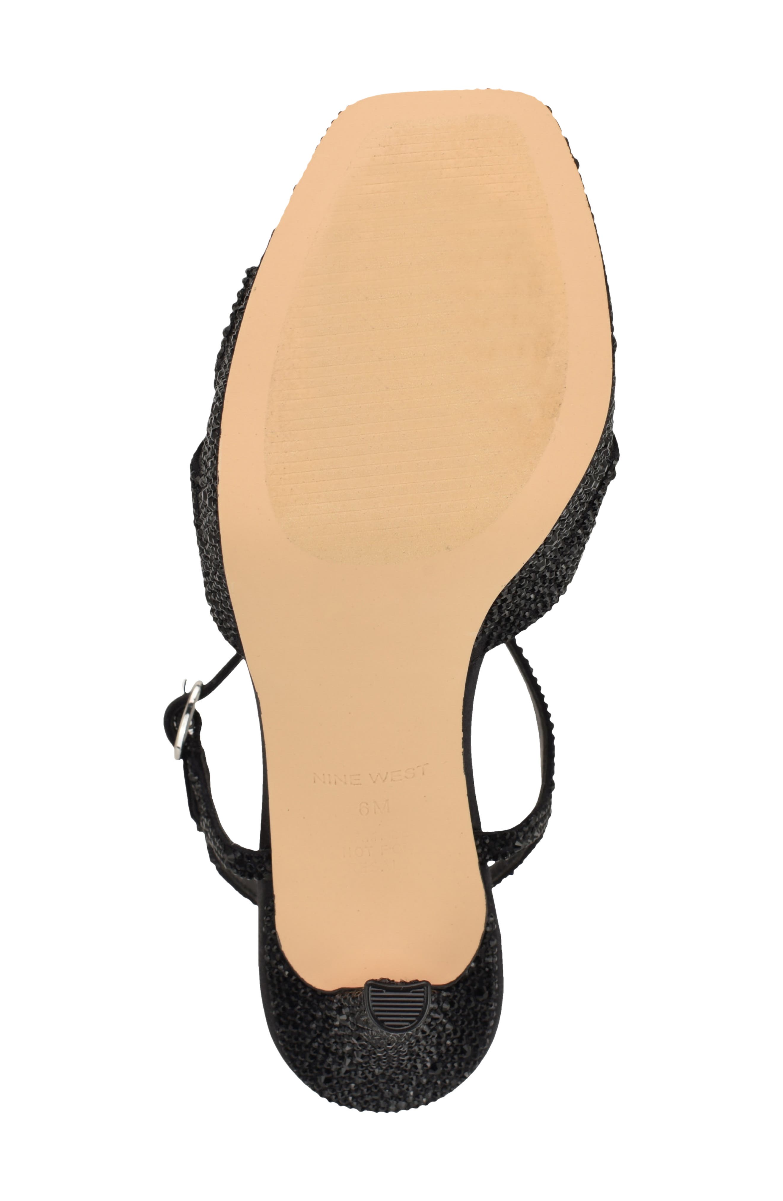 Nine West Talent Ankle Strap Platform Sandal, Alternate, color, Black