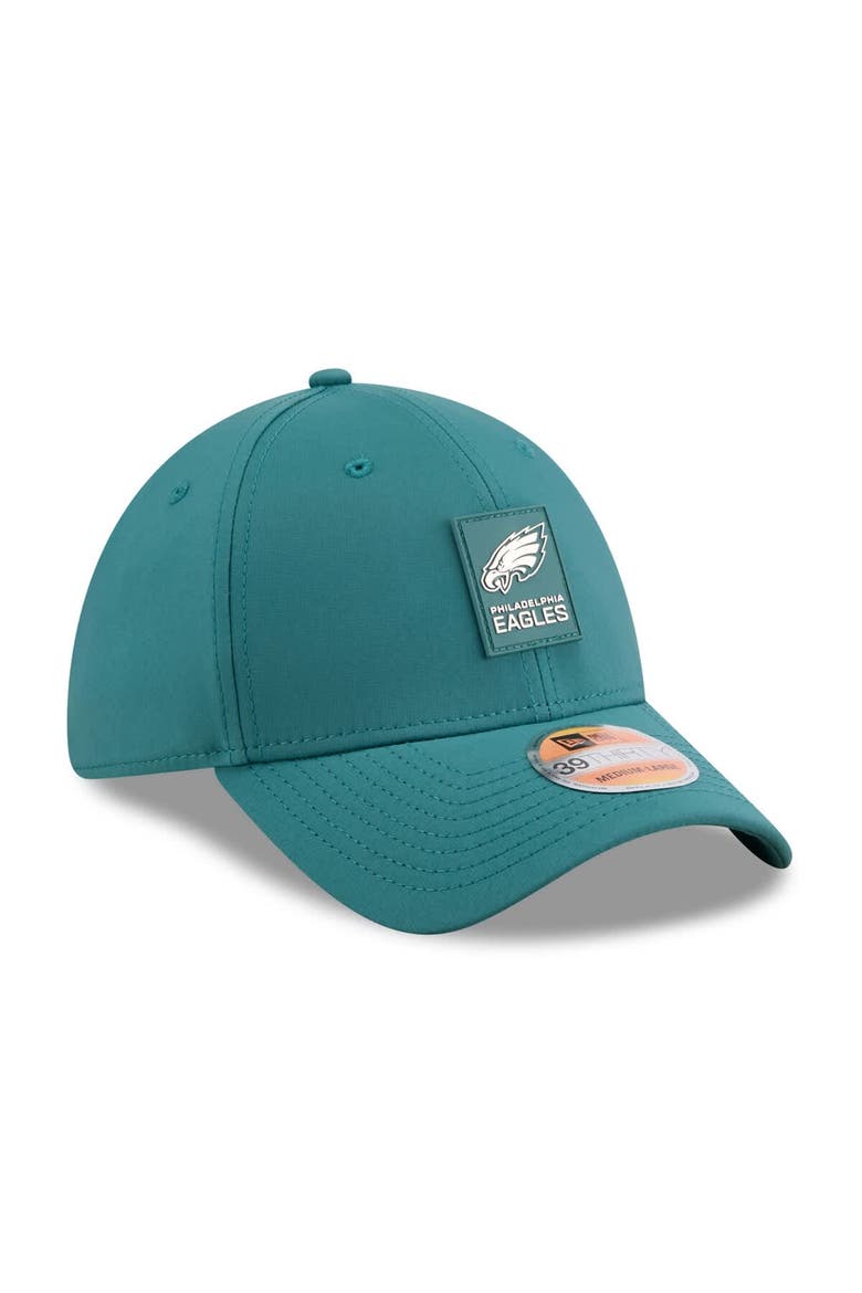 Men's New Era Midnight Green Philadelphia Eagles 2025 Sideline 39THIRTY Flex Hat, Alternate, color, Green