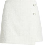 Open Edit Tweed Miniskirt