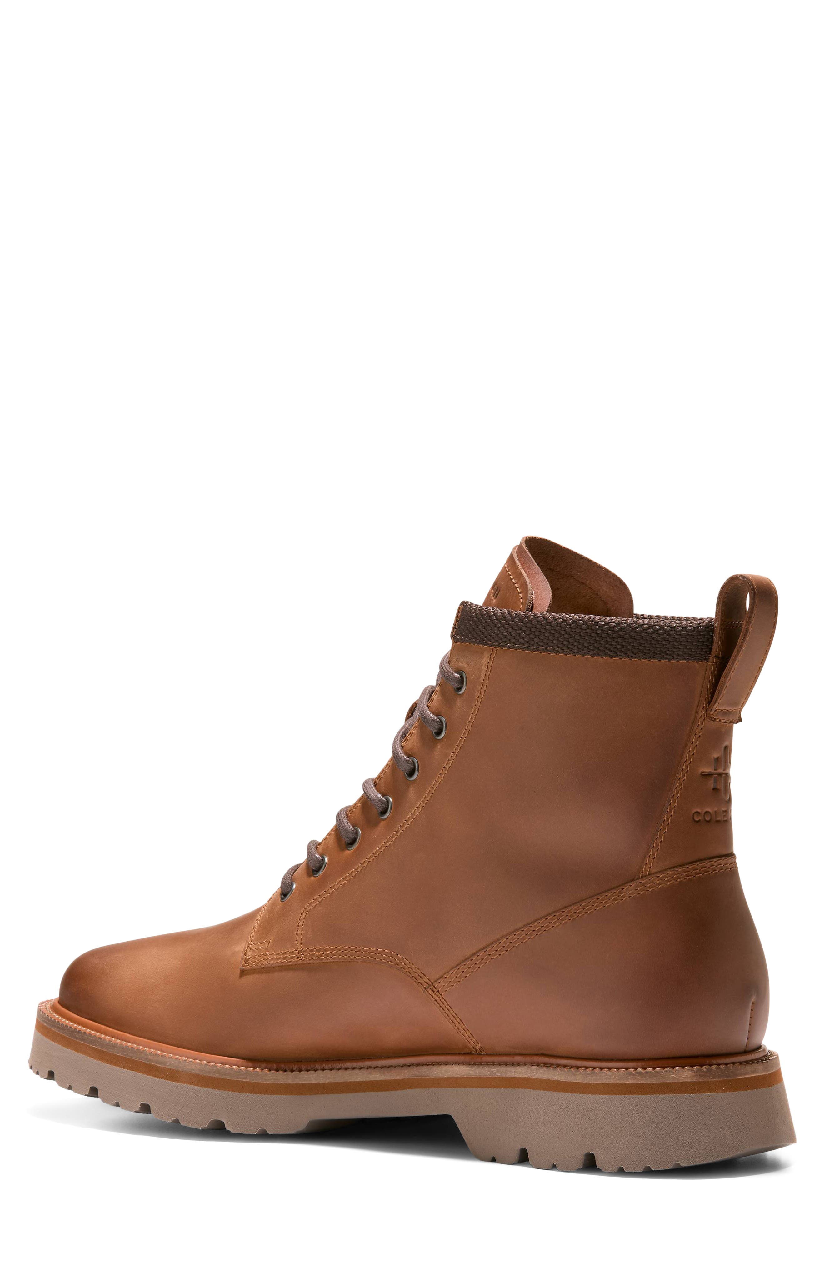 American Classics Plain Toe Leather Boot, Alternate, color, BRITISH TAN/ NATURAL/ IRISH