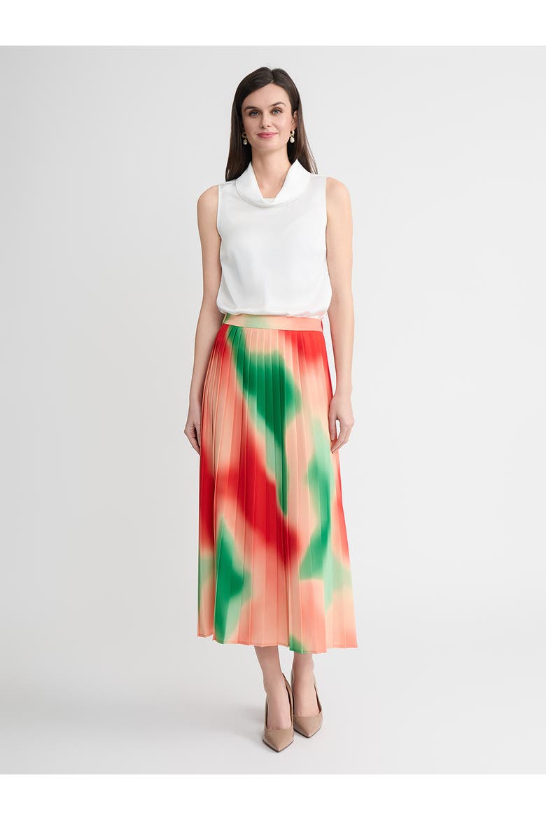 Pearlescence Crepe de Chine Blouse, Alternate, color, White