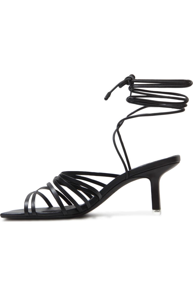 BLACK SUEDE STUDIO Franca Strappy Sandal, Alternate, color,