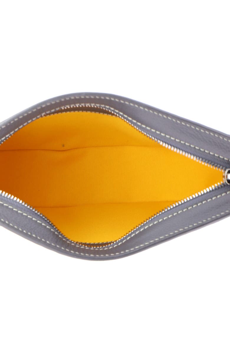 Pre-Owned Goyard Hirondelle Shoulder Bag Coated Canvas and Leather, Alternate, color, Gray