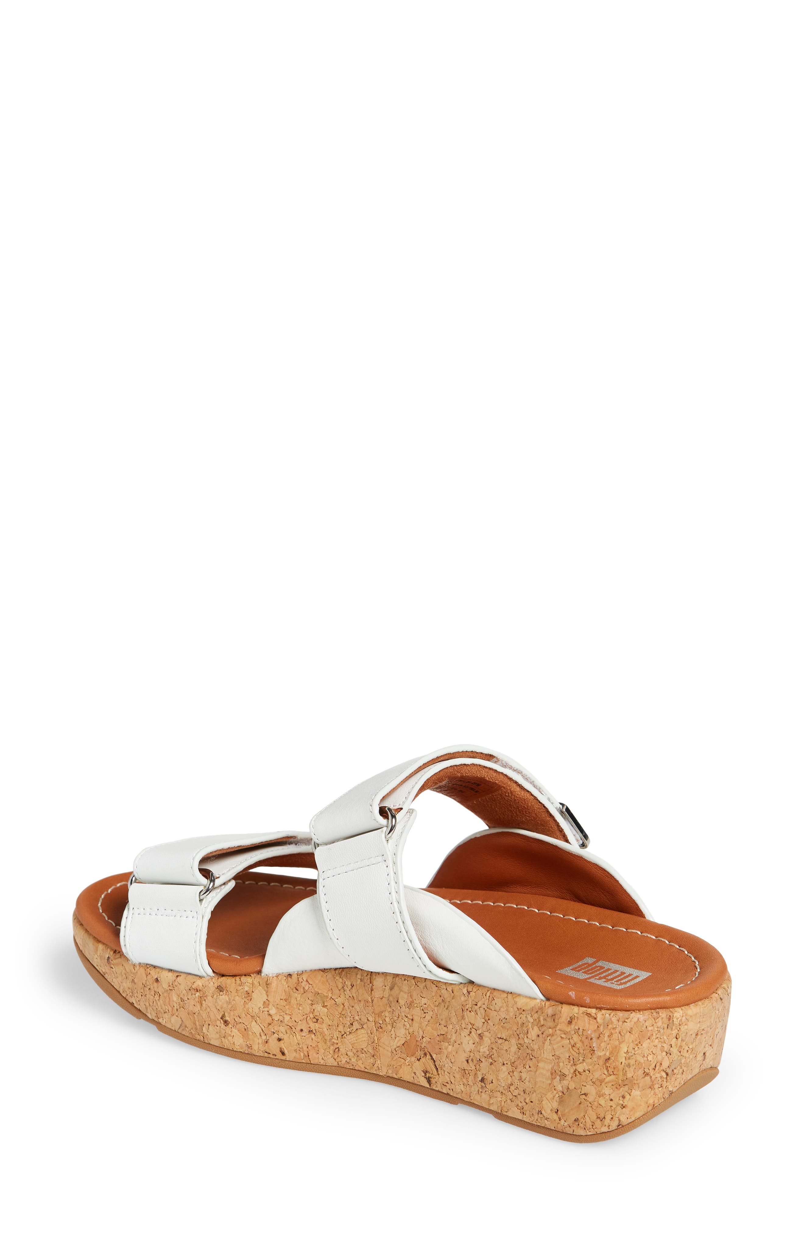 Remi Platform Wedge Slide Sandal, Alternate, color, URBAN WHITE